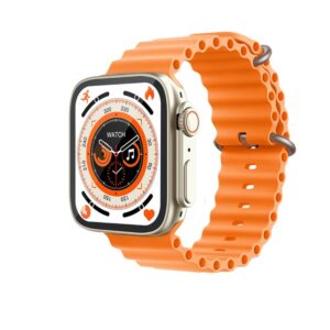 KD99 Ultra Smart Watch With Bluetooth Calling- Orange