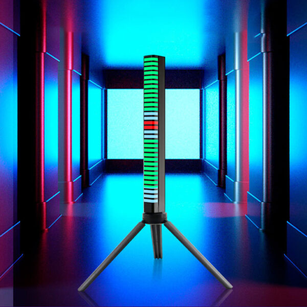 3D RGB APP Control Rechargeable Rhythm Light With Voice-Activated Pickup (D10) - Image 3