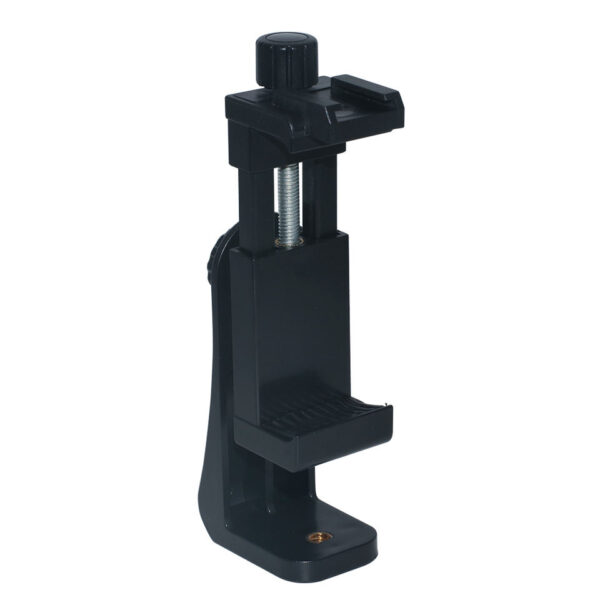 360 Degree Mobile Holder With Cold Shoe Mount For Extra Microphone Or Led Light - Image 5