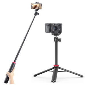 Ulanzi MT44 Extendable Vlog Tripod With 360° Ball Head (Black)