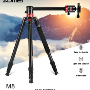 Zomei M8 Professional Camera Tripod And Overhead Gear