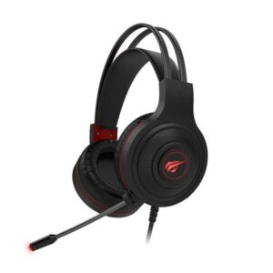 Havit H2011d Breathable Soft Fabric & Memory Foam Wired Gaming Headset With Boom Mic – 1 Year Warranty