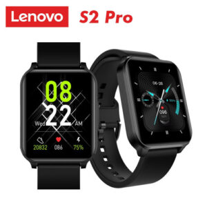 Lenovo S2 Pro Smart Watch (Original with 1 Month Warranty)- Black Color